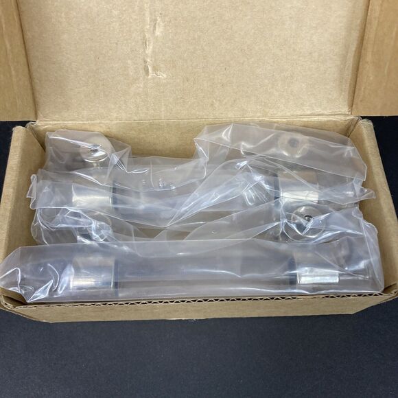 Probrico 4-Pack Polished Chrome Cabinet Door Pulls - 3.0” Hole Centers - NIB - Picture 6 of 8